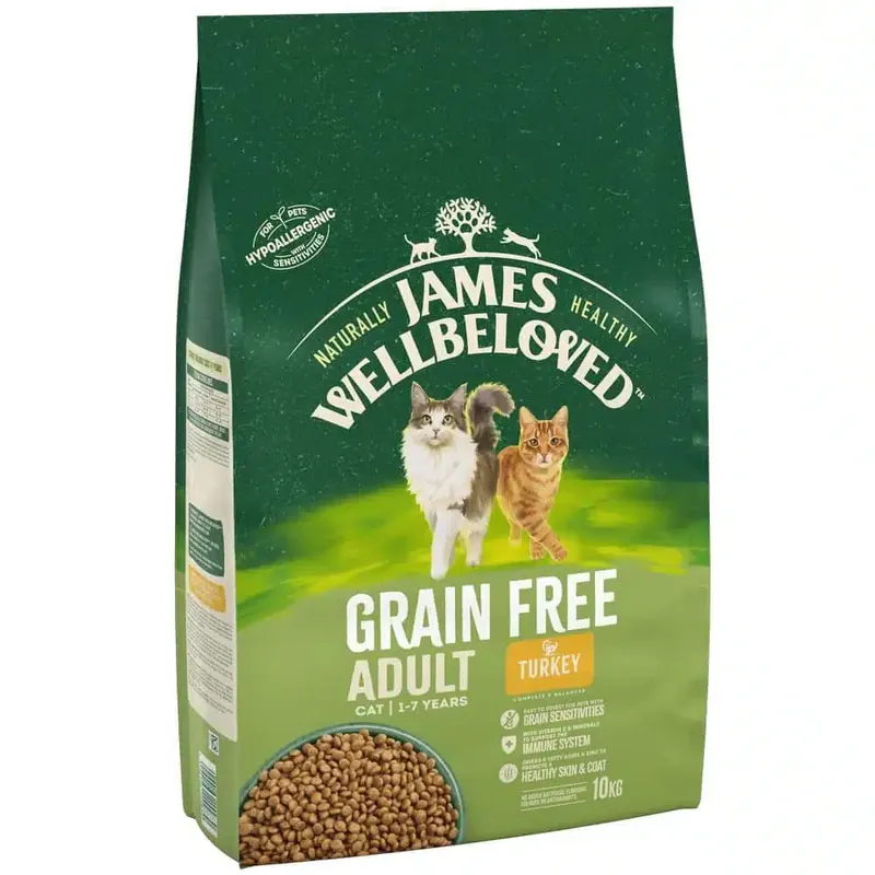 James Wellbeloved Adult Grainfree Turkey – 10 kg - Sista chansen