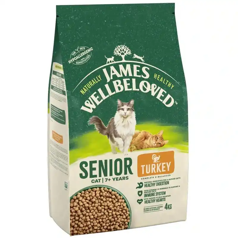 James Wellbeloved Senior 7+ Turkey & Rice – 4 kg | Bara denna vecka