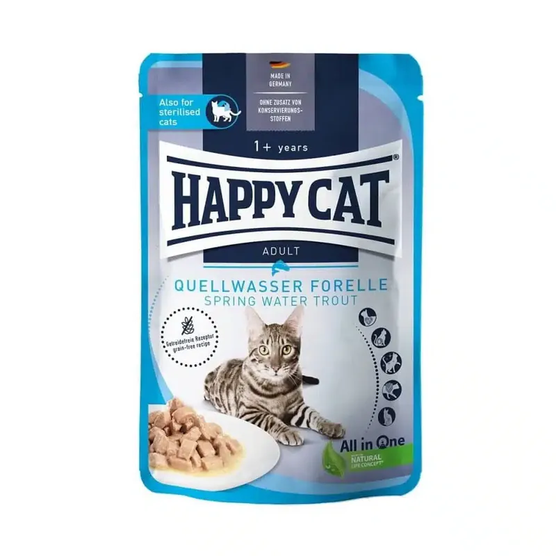 Happy Cat Culinary Springwat Trout 85 g | Ta chansen