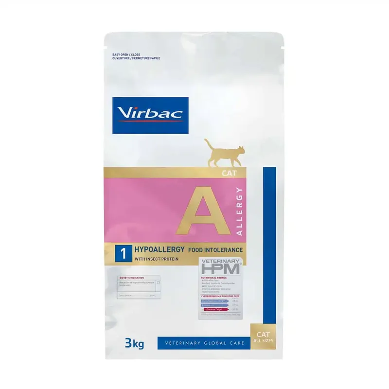 Favorit hos kunderna | Cat A1 Allergy torrfoder till katt – 3 kg