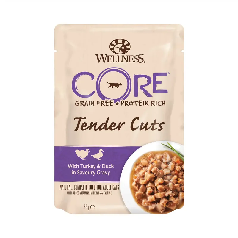 CORE Cat Tender Cuts Turkey & Duck – 85 g - Smidig beställning