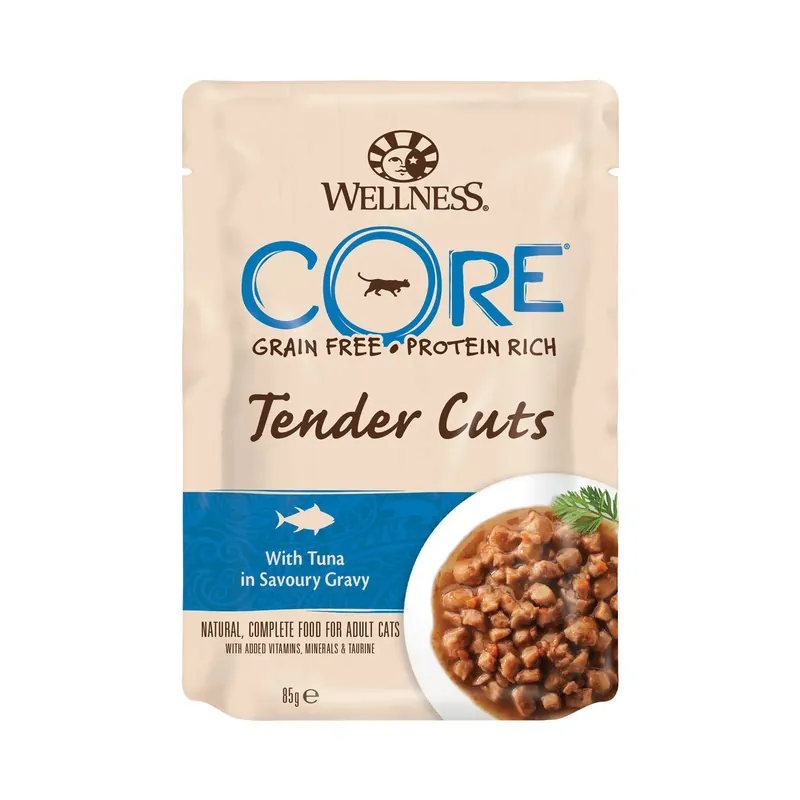 CORE Cat Tender Cuts Tuna – 85 g - Missa inte