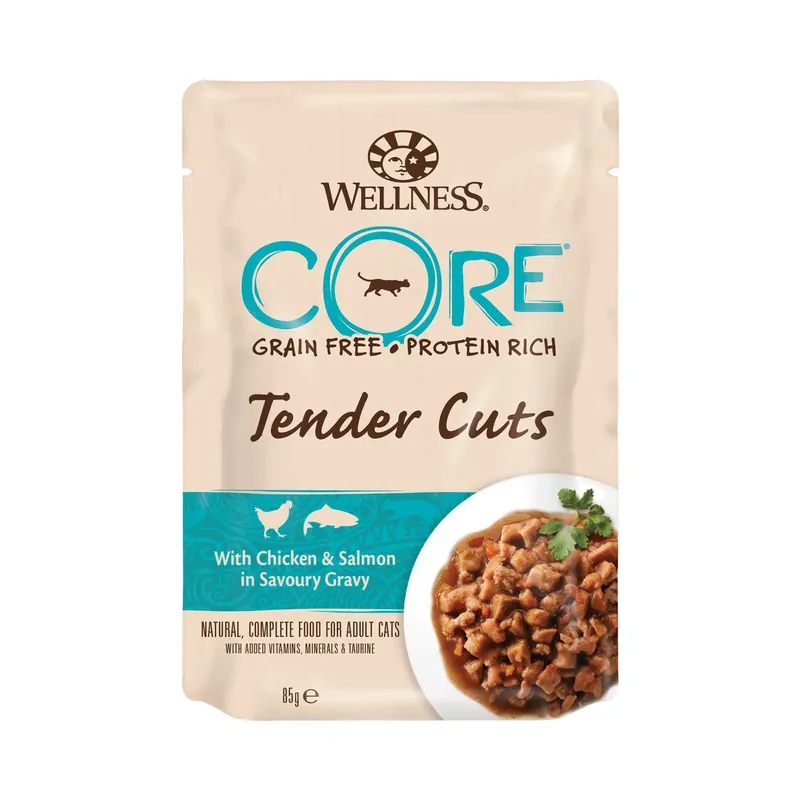 Slutrea - CORE Cat Tender Cuts Chicken & Salmon – 85 g