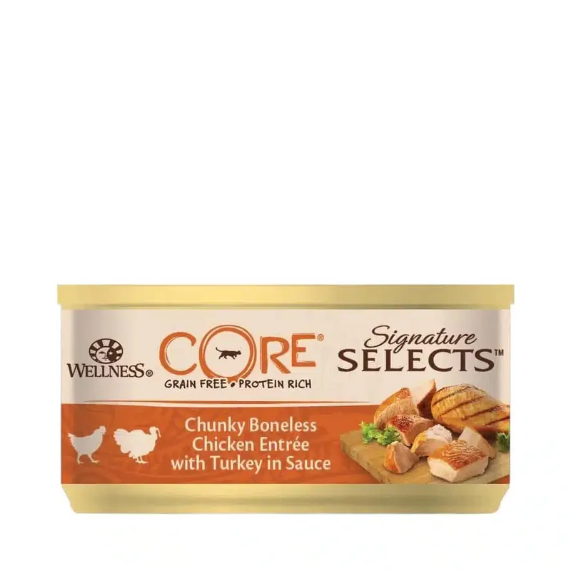 CORE Cat Chunky Chicken with Turkey – 79 g | Precis lanserat