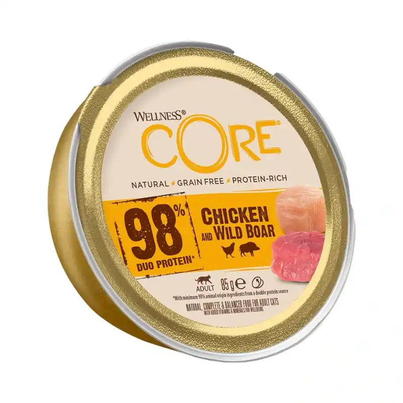 CORE Cat 98% Chicken & Wild Boar – 85 g - Storsäljare