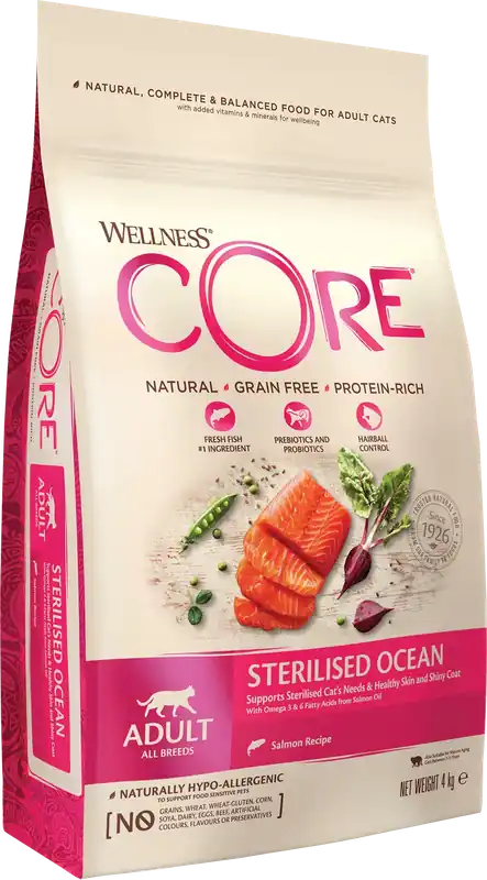 CORE Cat Adult Sterilised Salmon & Tuna – 4 kg | Topprodukt