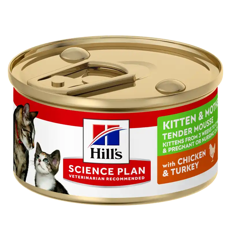 Reapris | Hills Science Plan Kitten Nutrition Mousse Chicken & Turkey Canned – Wet Cat Food 85 g x 24