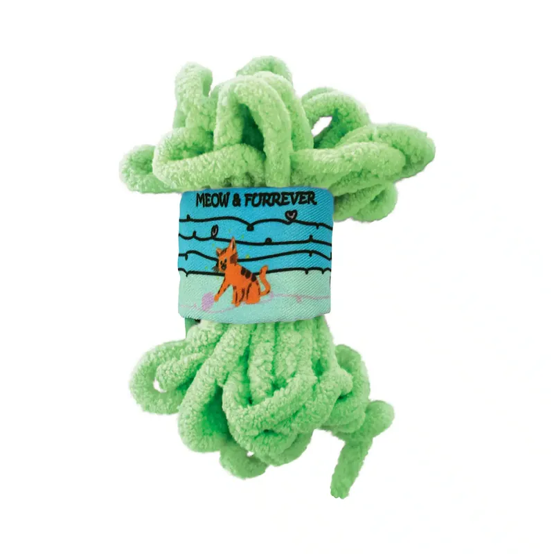 KONG Pull-A-Partz Yarnz kattleksak – Grön med premium kattmynta, 6×7.5×11.5 cm - Köp idag