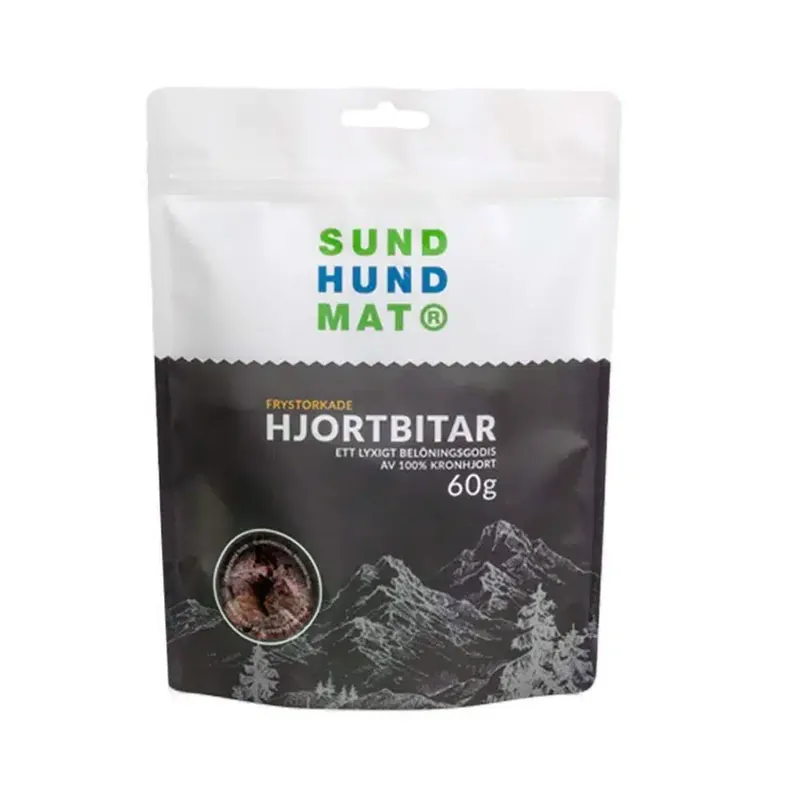 Precis lanserat | Sund hund och kattmat frystorkade hjortbitar 60g