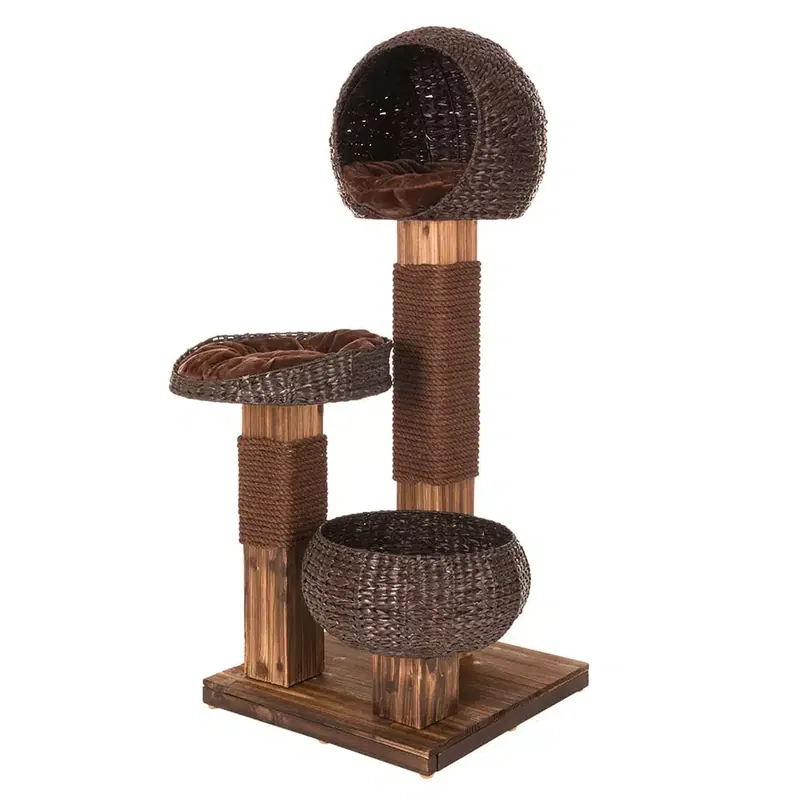 Kanonerbjudande - Burned Wood klösträd – Brun