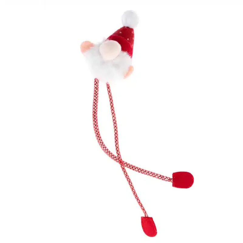 Bästa pris | TIAKI Xmas Santa Long Legs kattleksak – 1 st