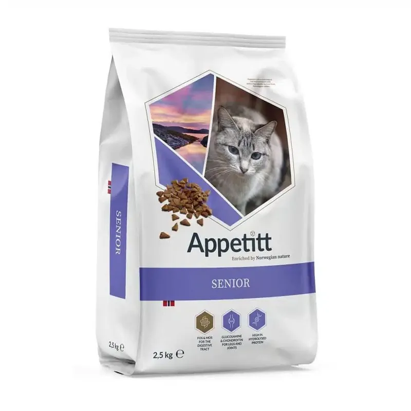 Appetitt Cat Senior 2,5 kg - Utförsäljning