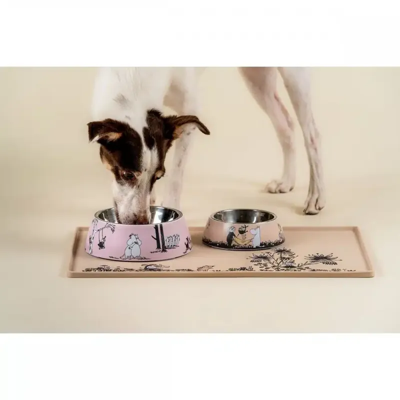 Populärt just nu | Moomin for Pets matskål till hund och katt (S beige)
