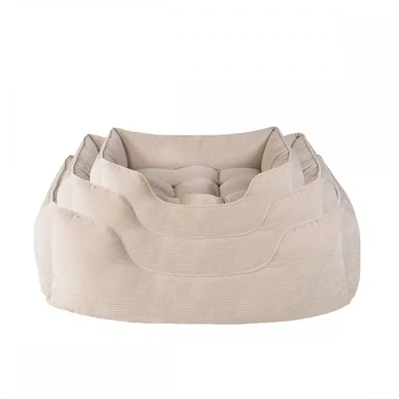 Snabb leverans - Rosewood Hundbädd/Kattbädd beige (S)
