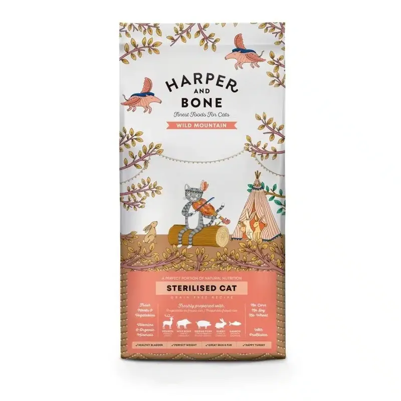 Harper & Bone Cat Adult Sterilised Wild Mountain (5 kg) - Beställ direkt