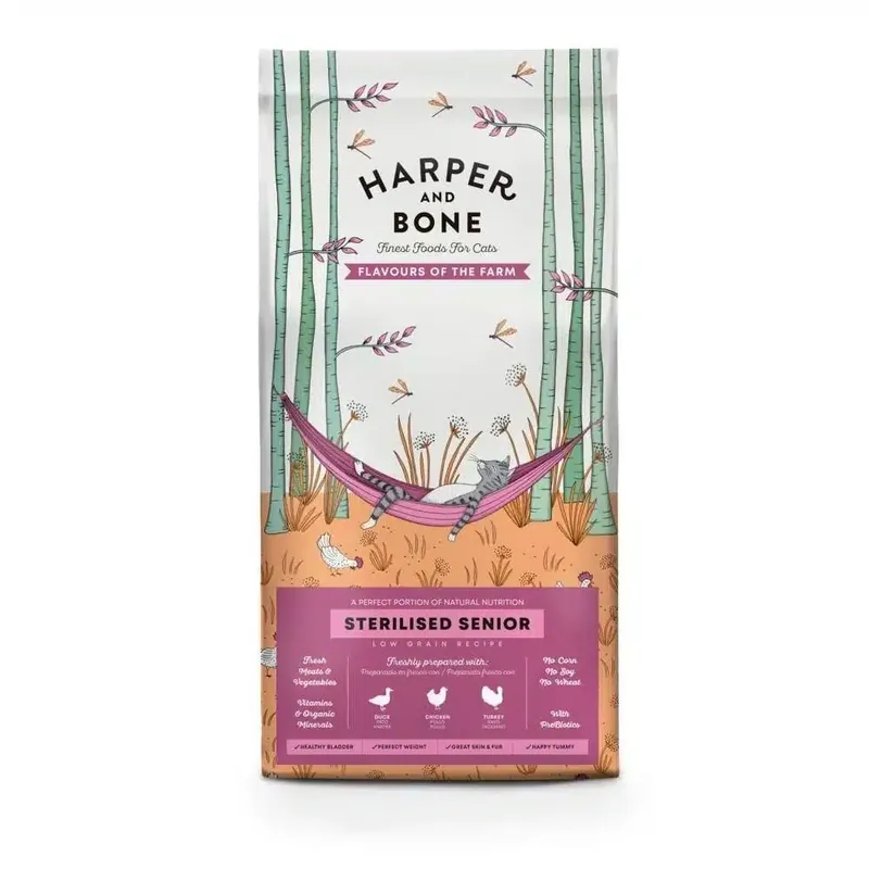 Harper&Bone Cat Senior Sterilised Flavours of the Farm 5 kg | Toppsäljare