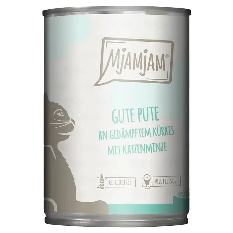 Favorit | MjAMjAM 6 x 400 g – God kalkon med ångkokt pumpa