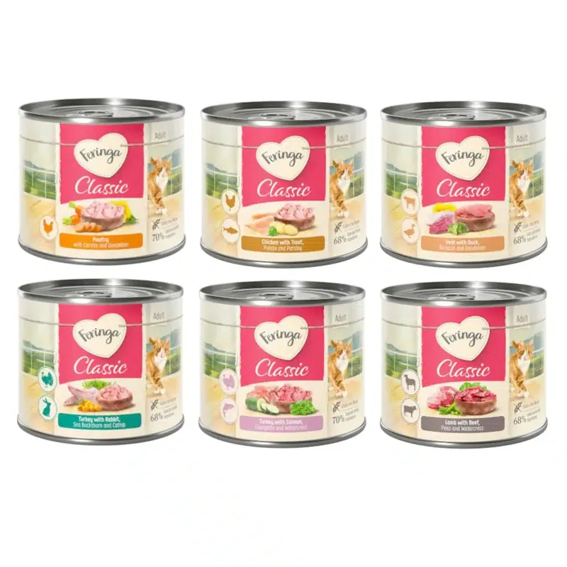 Blandat provpack Feringa Classic Menu Duo – 6 x 200 g Blandpack 6 sorter - Rabatter