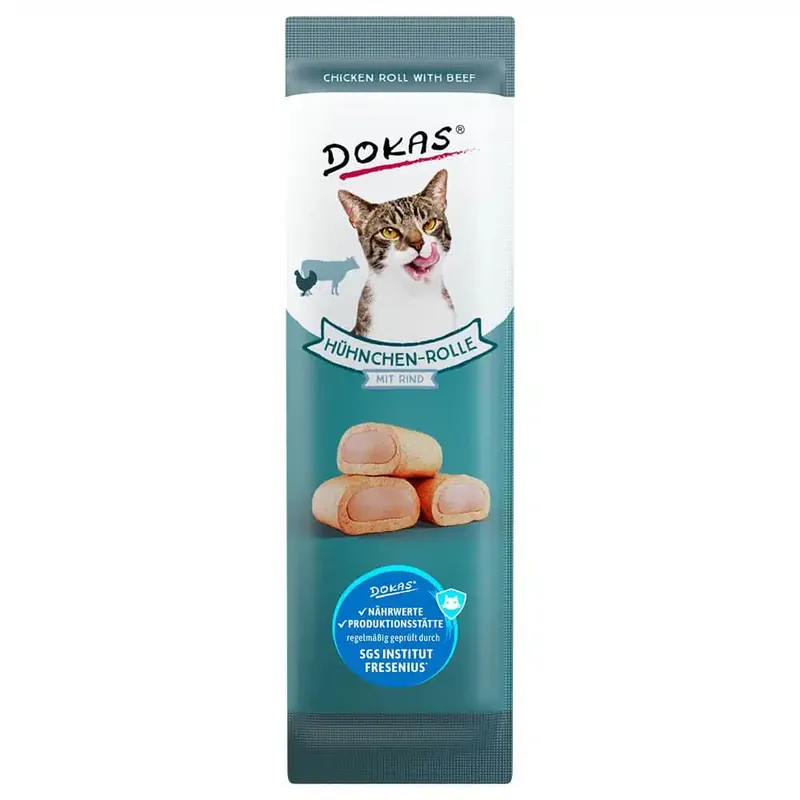 Erbjudande - Dokas kycklingrulle med nötkött – 10 g