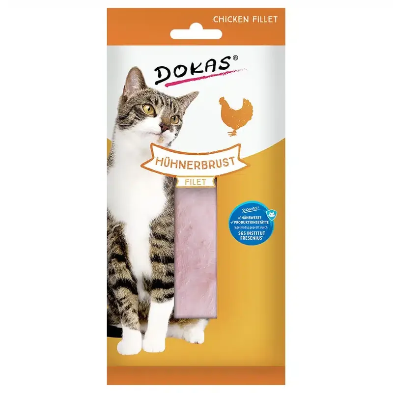 Dokas tuggsnacks med kycklingbröstfilé – 22 g - Extra rabatt