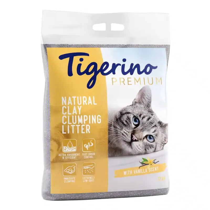 Tigerino Canada Style / Premium kattströ – Vanilla 12 kg | Storsäljare