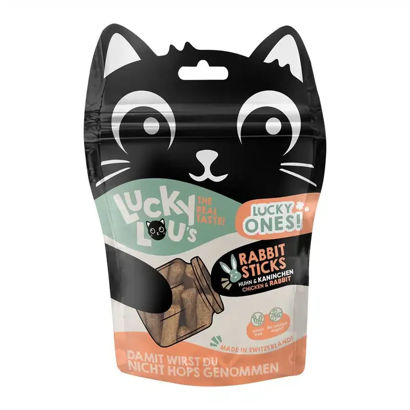 Lucky Lou Lucky Ones Sticks – 50 g kyckling & kanin - Missa inte erbjudandet