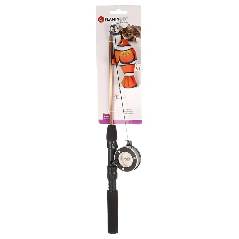 Toppsäljare | Flamingo Clown Fish kattspö – 1 st
