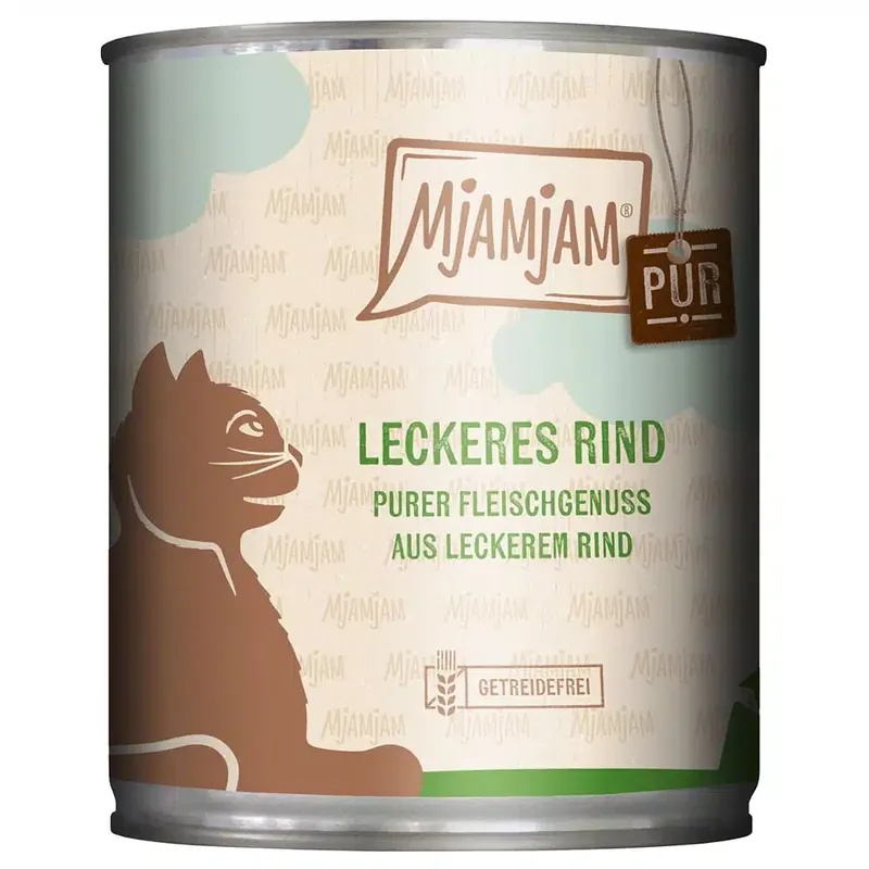 MjAMjAM Pure Meat Pleasure 6 x 800 g – Utsökt nötkött - Rea