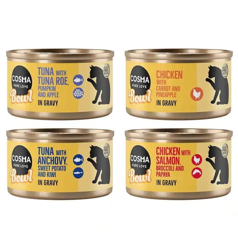 Beställ online - Cosma Bowl 6 x 80 g – Mixpack