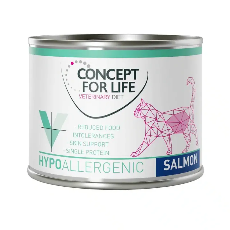 Tryggt köp - Concept for Life Veterinary Diet Hypoallergenic Salmon – 6 x 185 g