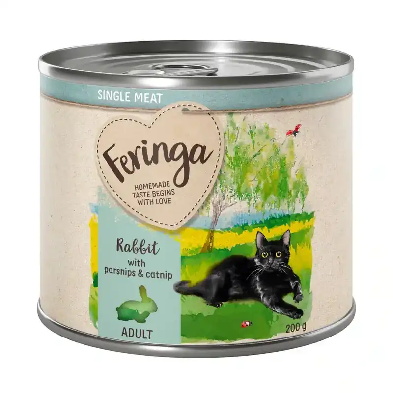 Sista chansen | Feringa Single Meat Menu 6 x 200 g – Kanin med palsternacka & kattmynta