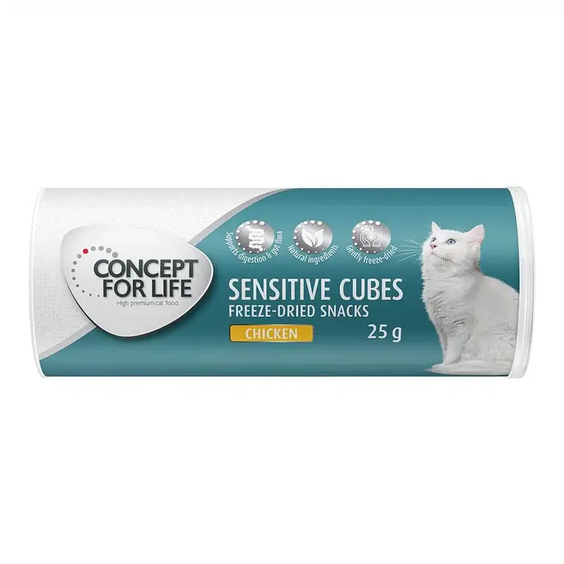 Säker betalning - Concept for Life Sensitive Cubes – 25 g