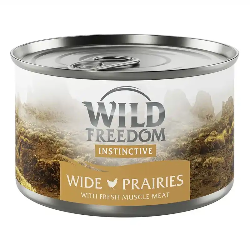 Wild Freedom Instinctive 6 x 140 g – Wide Praries – Chicken - Extra rabatt