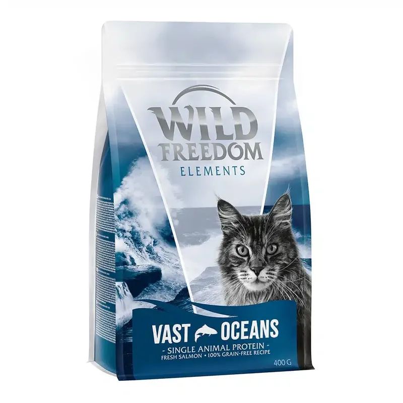 Wild Freedom Adult ”Vast Oceans” Salmon – Grain Free – 400 g - Expressfrakt