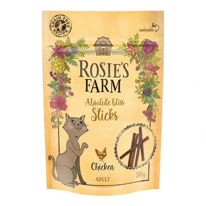 Rosie’s Farm Snack ”Sticks” Chicken – 50 g | Kampanj