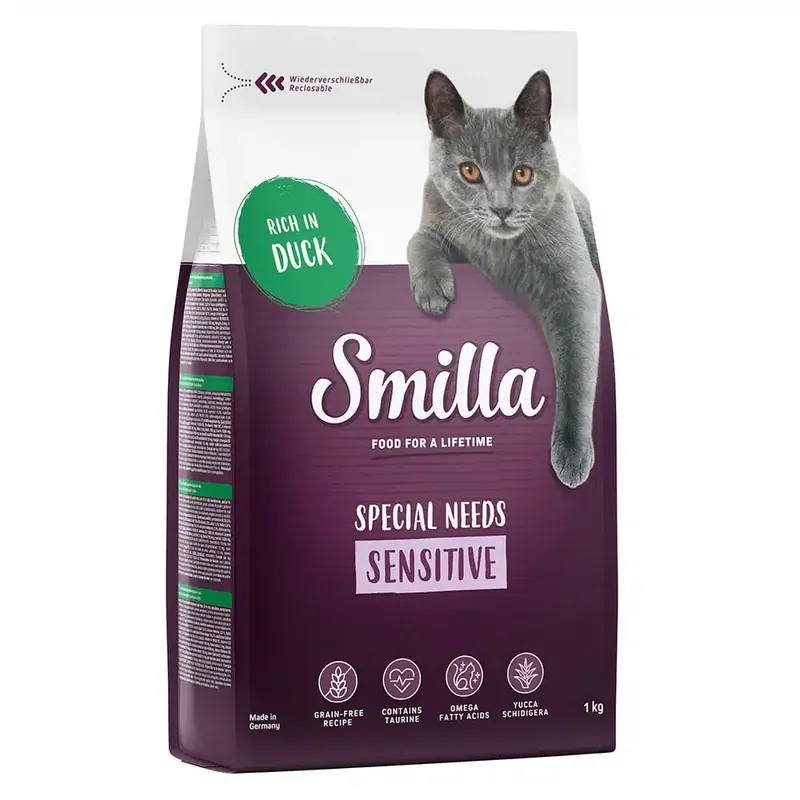 Fyndpris - Smilla Adult Sensitive Grain Free med anka – 1 kg