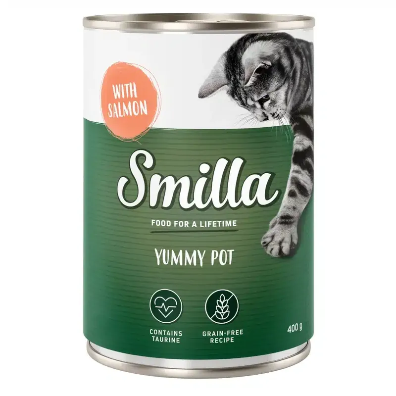 Spara nu | Smilla Yummy Pot 20 x 400 g – Lax