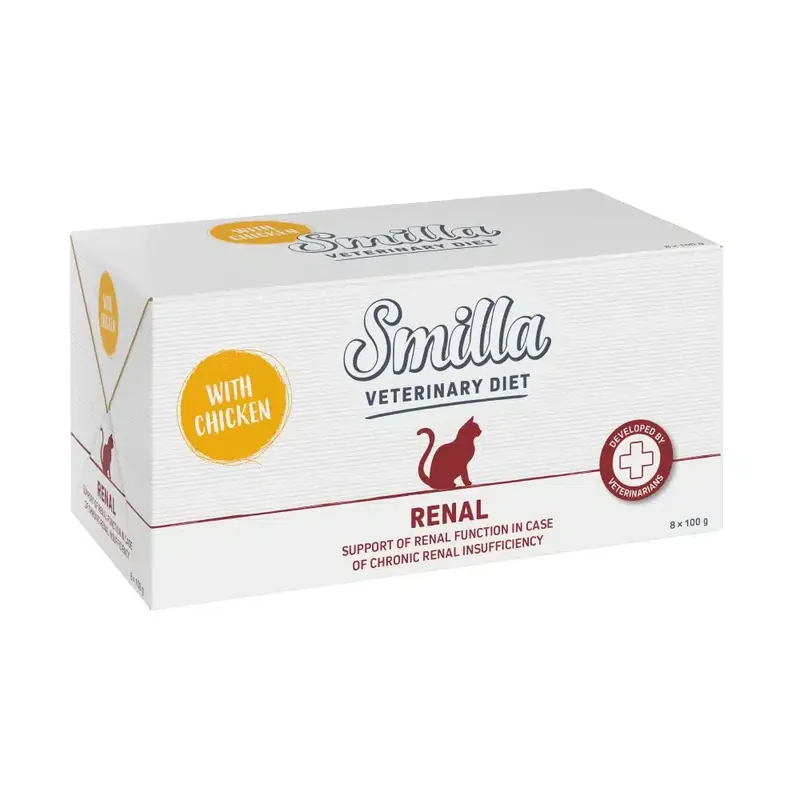 Nyhet i sortimentet | Smilla Veterinary Diet Renal med kyckling 8 x 100 g