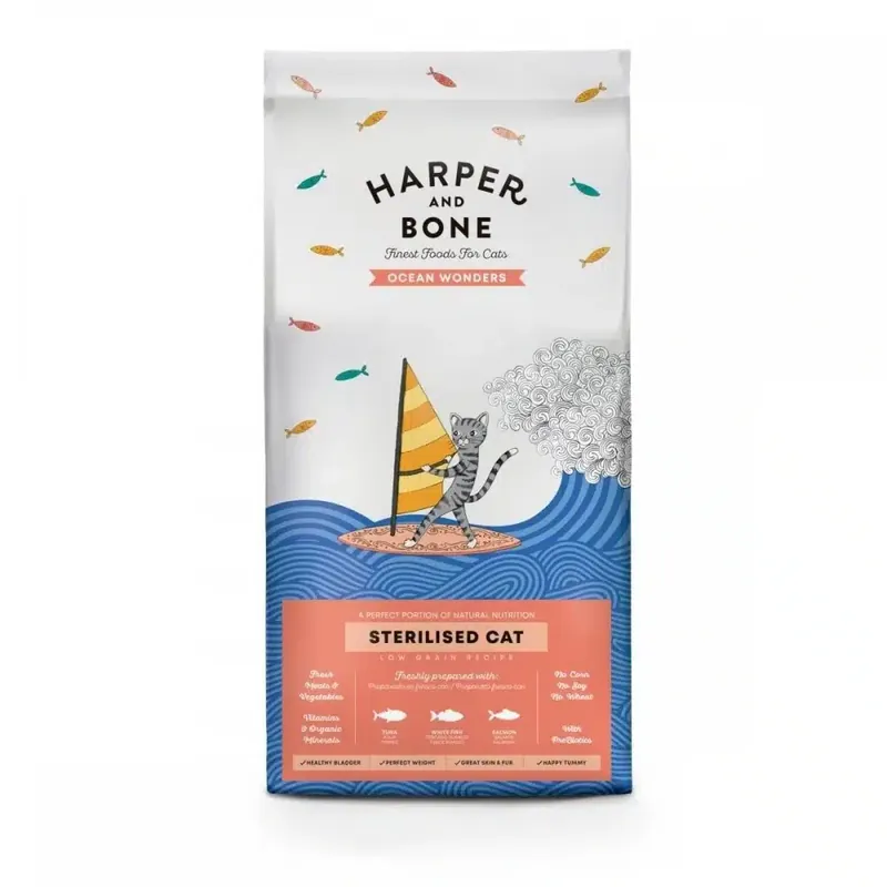 Topprodukt | Harper&Bone Cat Adult Sterilised Ocean Wonders (1,5 kg)
