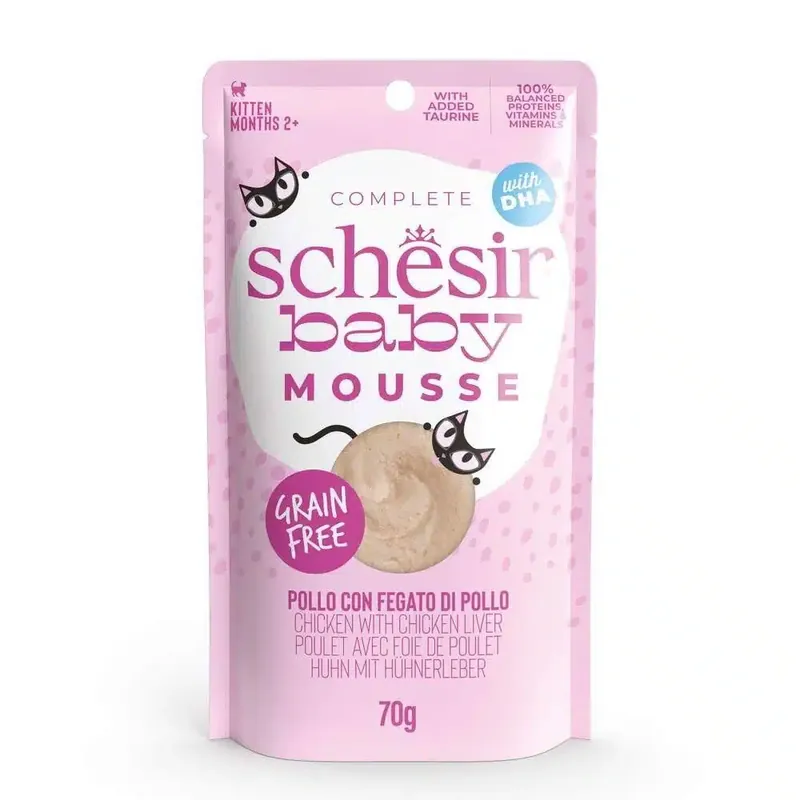 Schesir Baby Mousse Chicken - Sista chansen