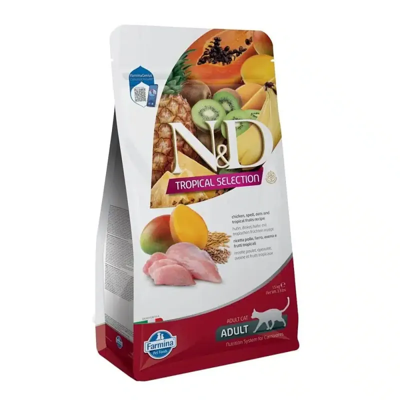 Kundernas favorit | Farmina N&D Cat Tropical Selection Chicken (1,5 kg)