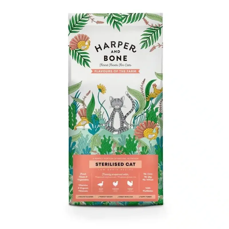 Harper&Bone Cat Adult Sterilised Flavours of the Farm (1,5 kg) | Rea