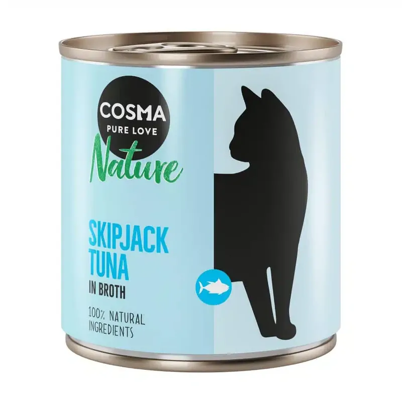 Cosma Nature 6 x 280 g – Skipjack tonfisk - Expressleverans