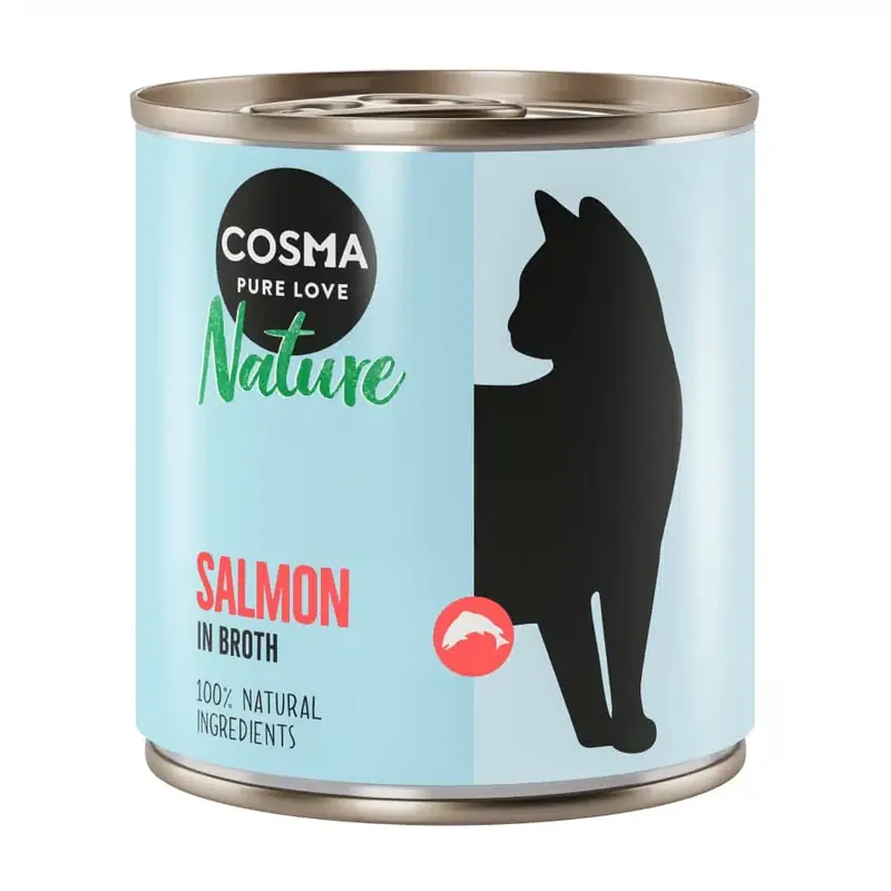 Efterfrågad - Cosma Nature 6 x 280 g – Lax