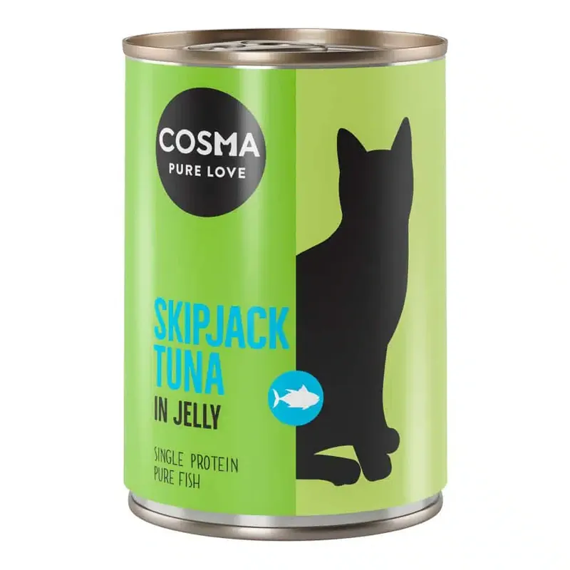 Cosma Original i gelé 6 x 400 g Skipjack tonfisk - Toppkvalitet
