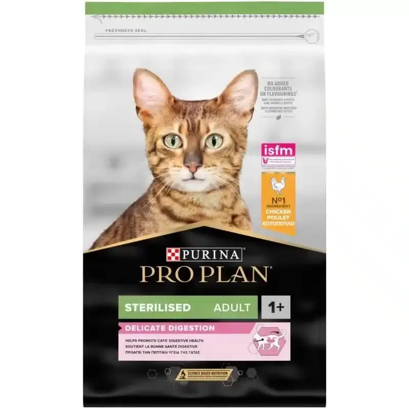 Sänkt pris - Sterilised Delicate Digestion Kyckling kattfoder – 1,5 kg