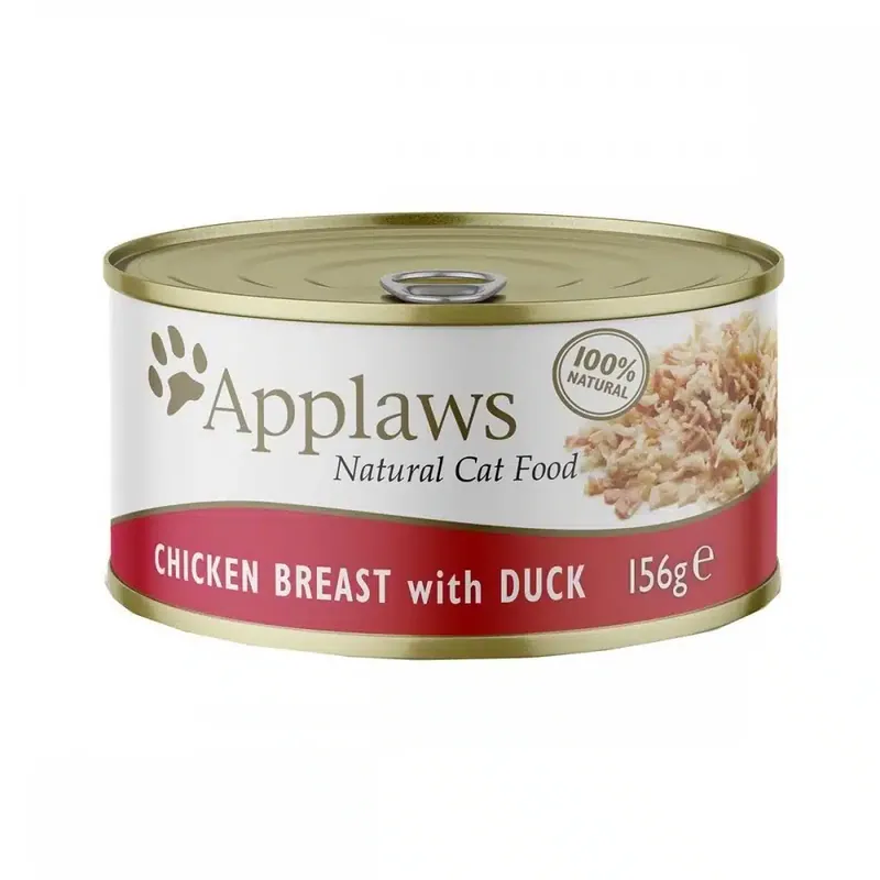 Applaws Chicken Breast with Duck in Broth 156 g - Kan beställas online