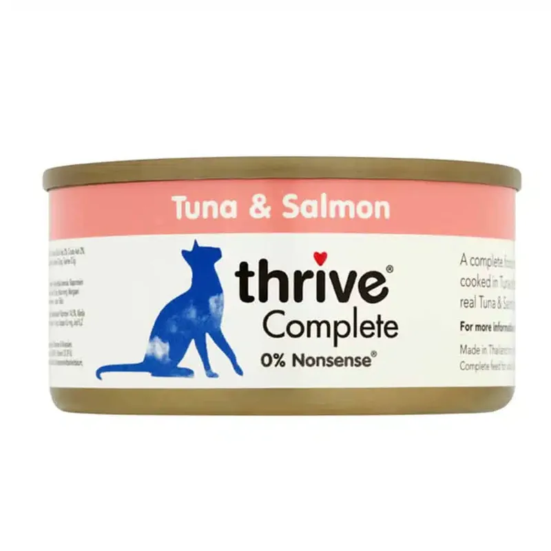 Kampanjen går snart ut - Thrive Complete 6 x 75 g – Tonfisk & lax