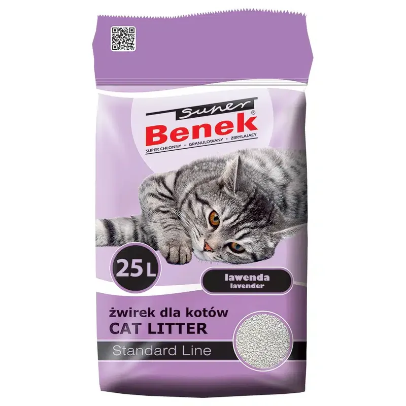 Super Benek Lavendel – 25 l (ca 20 kg) | Reapris