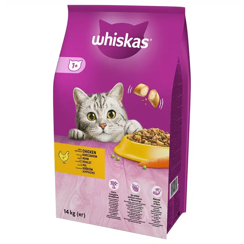 Whiskas 1+ Kyckling – 14 kg | Reapris